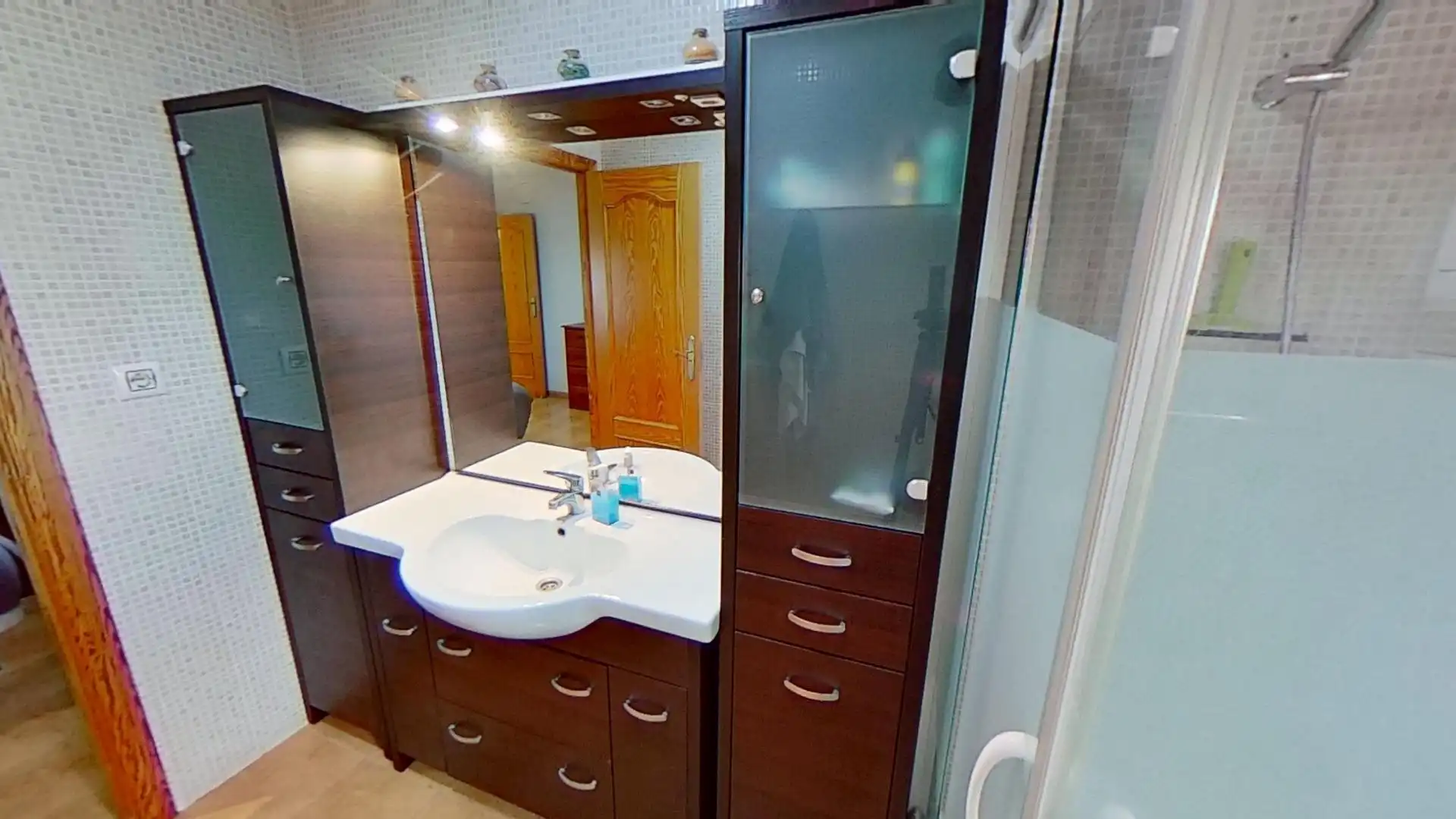 Bathroom of Country homes for sale in Agost  with Air Conditioner, Private garden and Storage room
