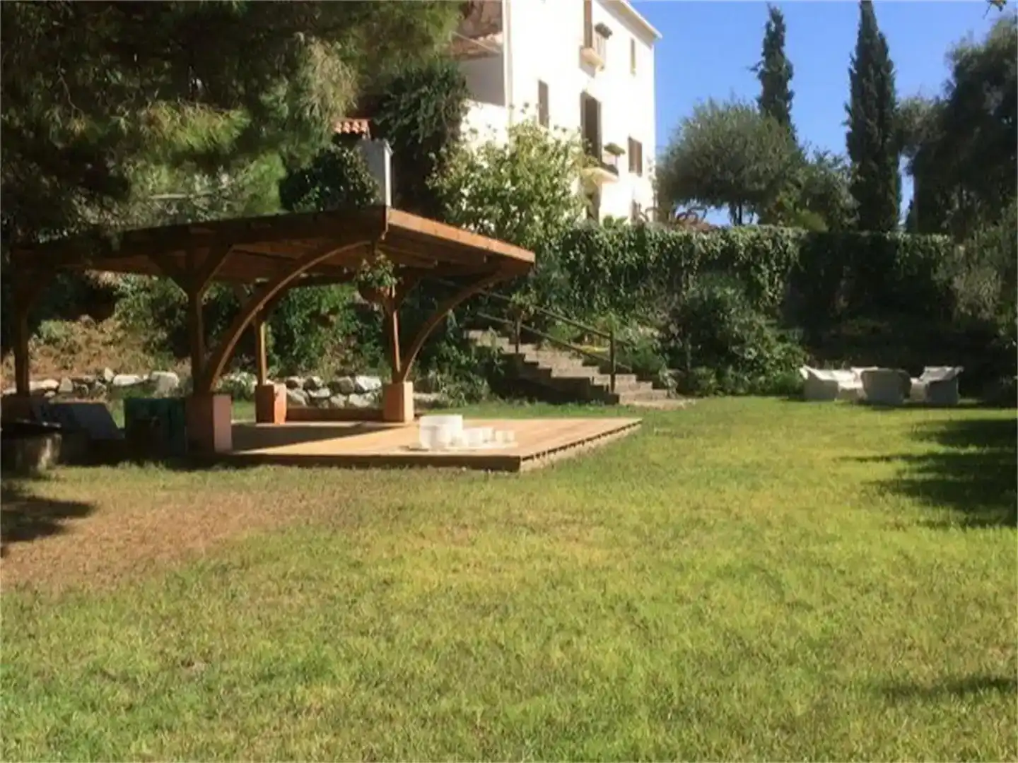 Jardí de Finca rústica en venda en Tordera amb Jardí privat, Traster i Moblat