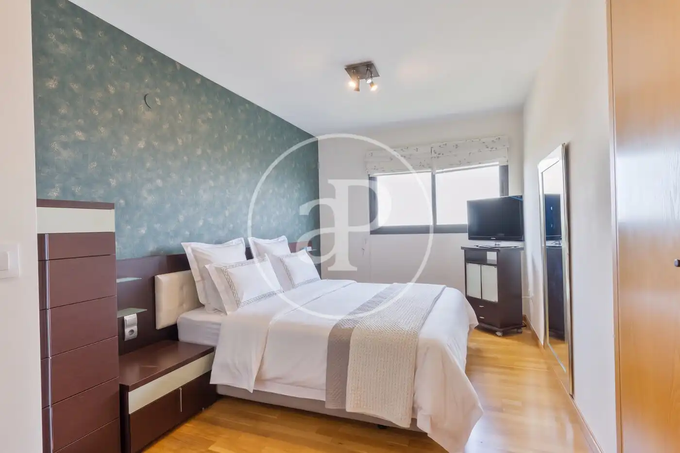 Schlafzimmer von Wohnung zum Verkauf in Valencia mit Klimaanlage, Heizung und Terrasse