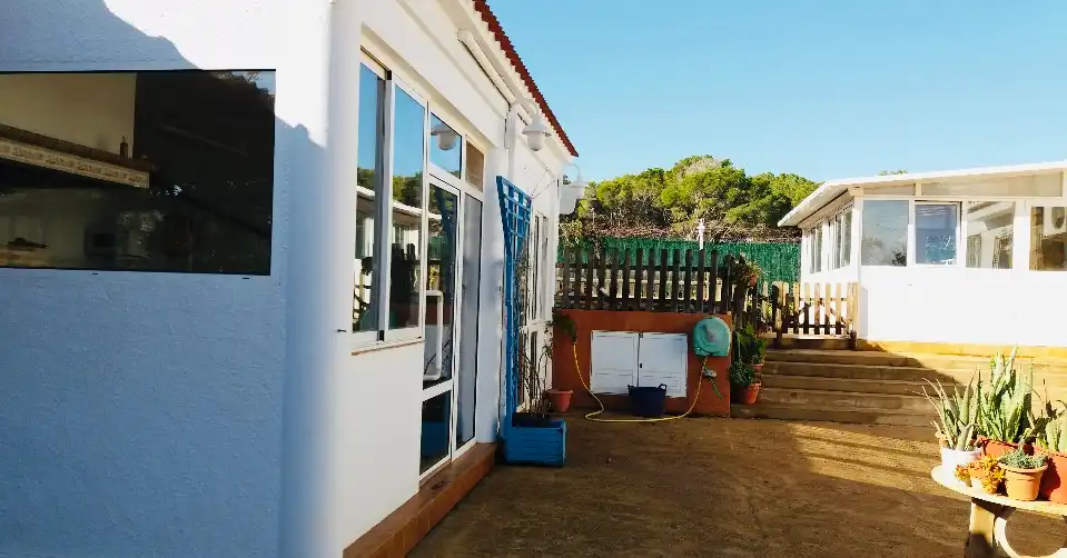 Vista exterior de Casa o xalet en venda en Muro de Alcoy amb Aire condicionat, Calefacció i Jardí privat