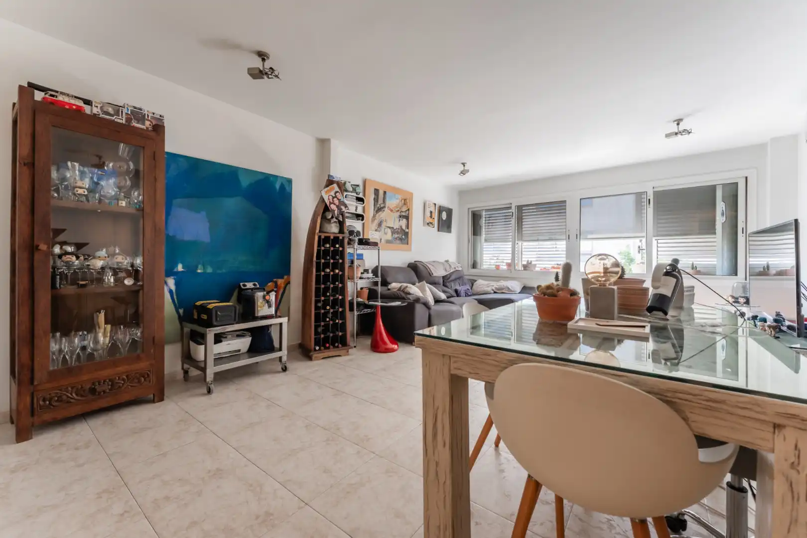 Sala de estar de Dúplex en venta en Mollet del Vallès con Aire acondicionado y Calefacción