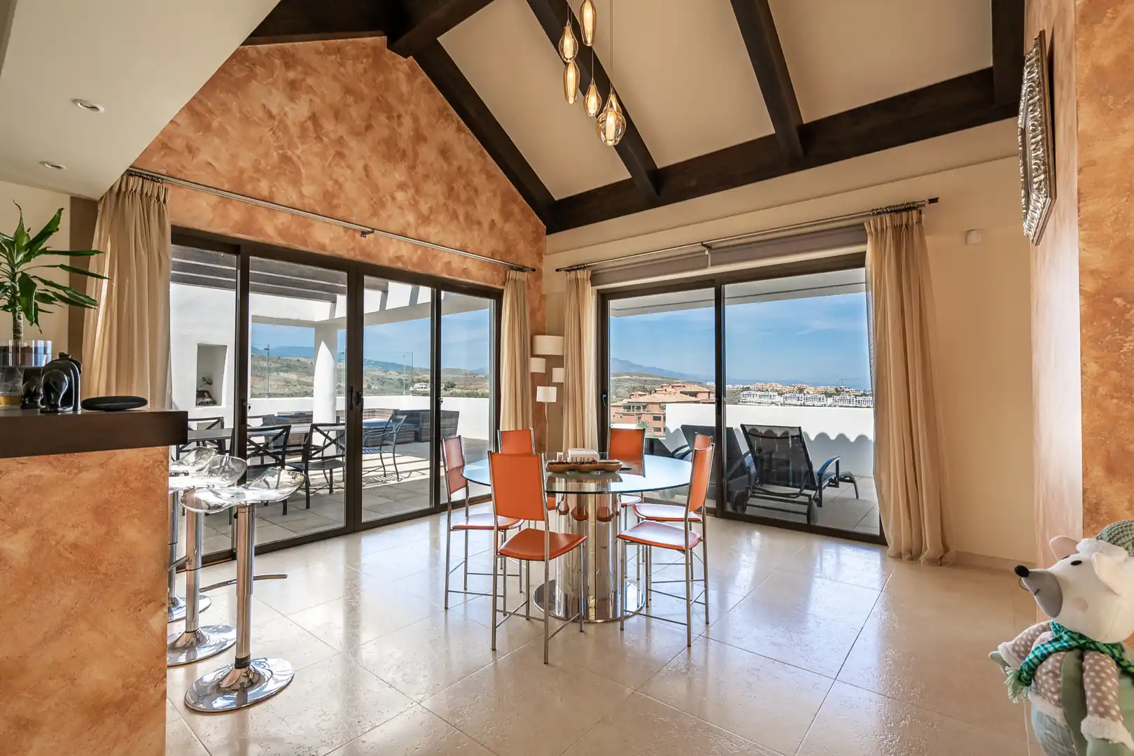 Dining room of Attic for sale in Benahavís  with Air Conditioner, Terrace and Storage room