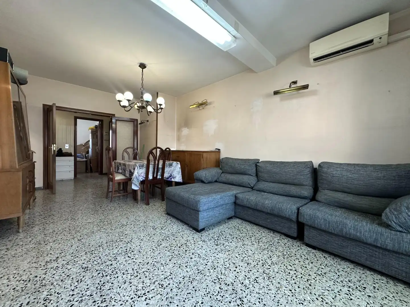 Sala de estar de Piso en venta en Sabadell con Aire acondicionado, Calefacción y Balcón