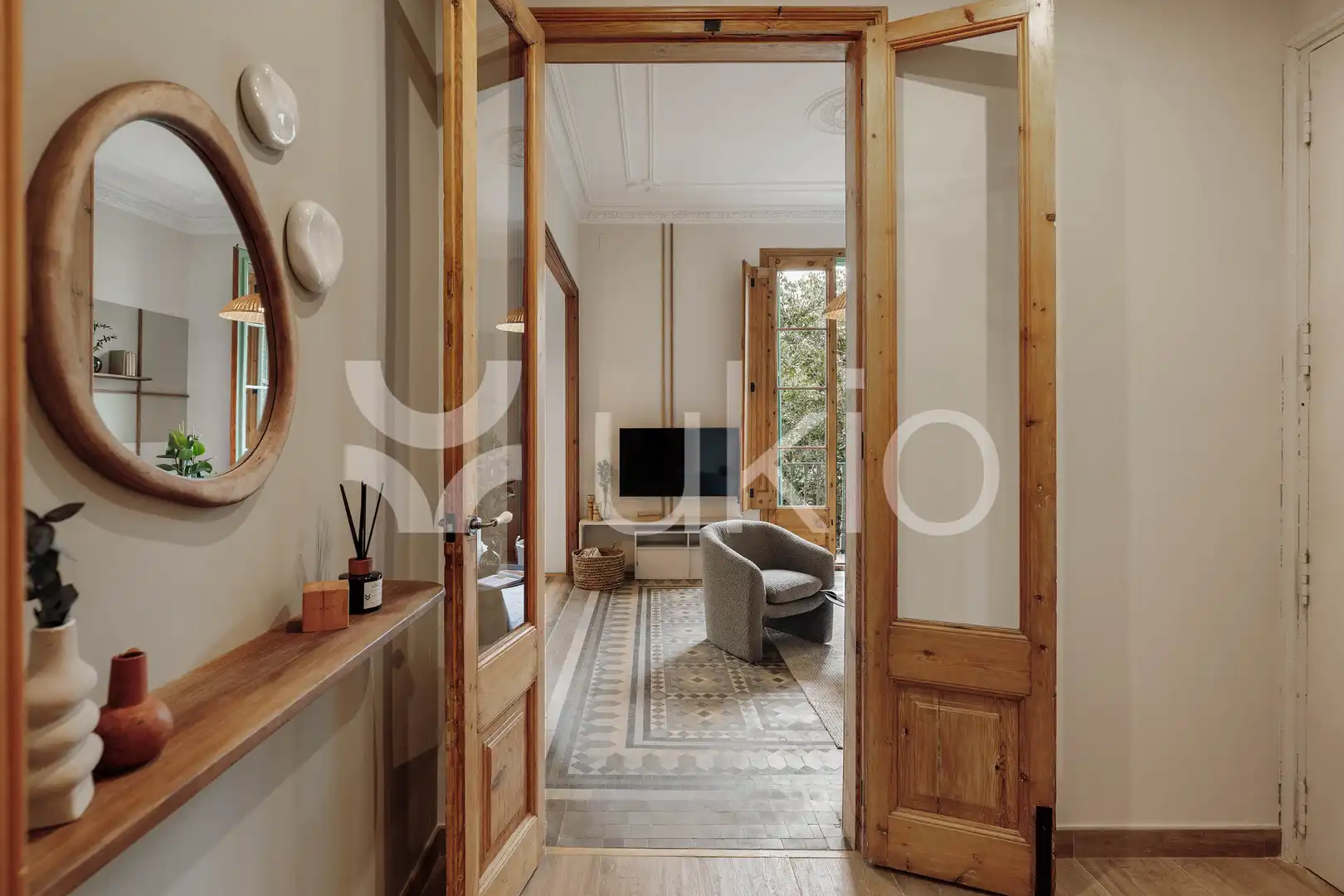 Apartamento con terraza en alquiler en Carrer de Pau Claris, imagen 6