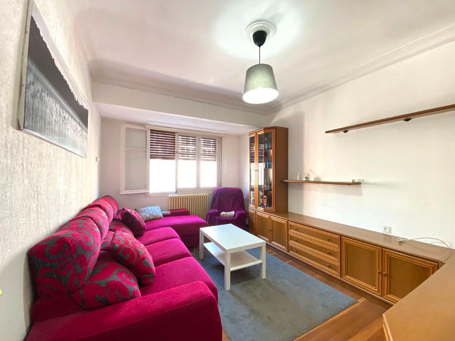 Living room of Flat for sale in Vitoria - Gasteiz  with Heating, Parquet flooring and Terrace