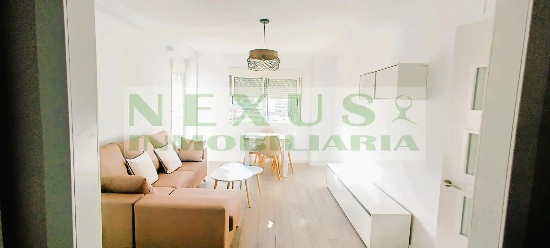 Sala de estar de Piso de alquiler en Cáceres con Aire acondicionado, Calefacción y Terraza