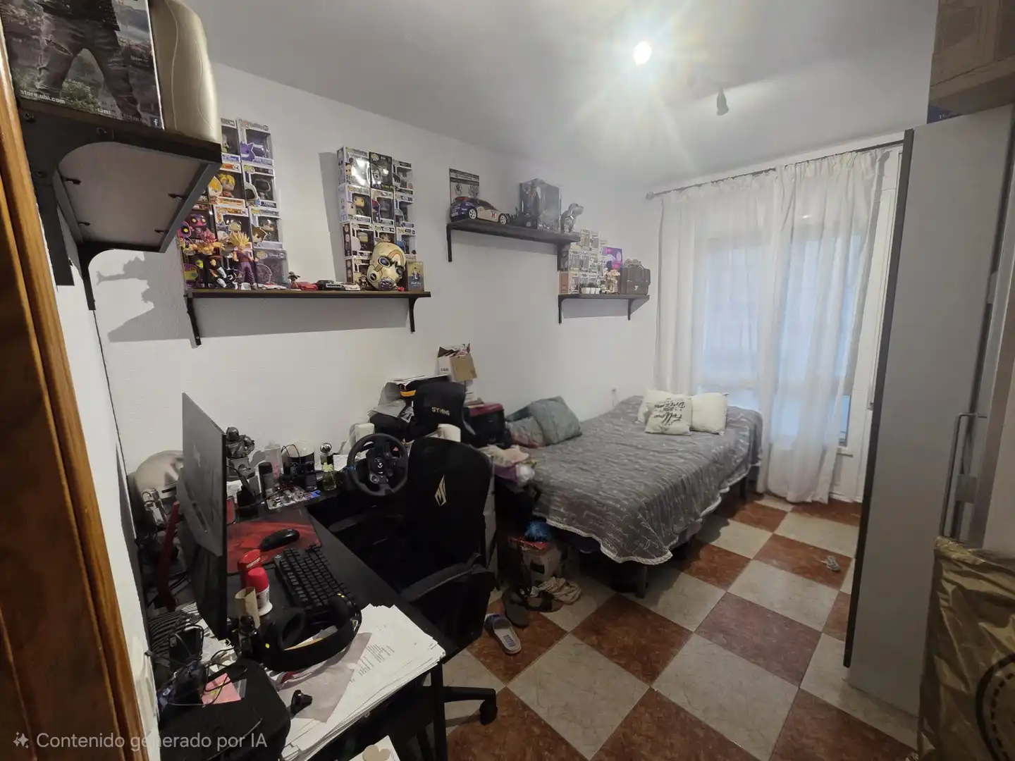 Schlafzimmer von Wohnung zum Verkauf in Alhaurín de la Torre mit Klimaanlage und Waschmaschine