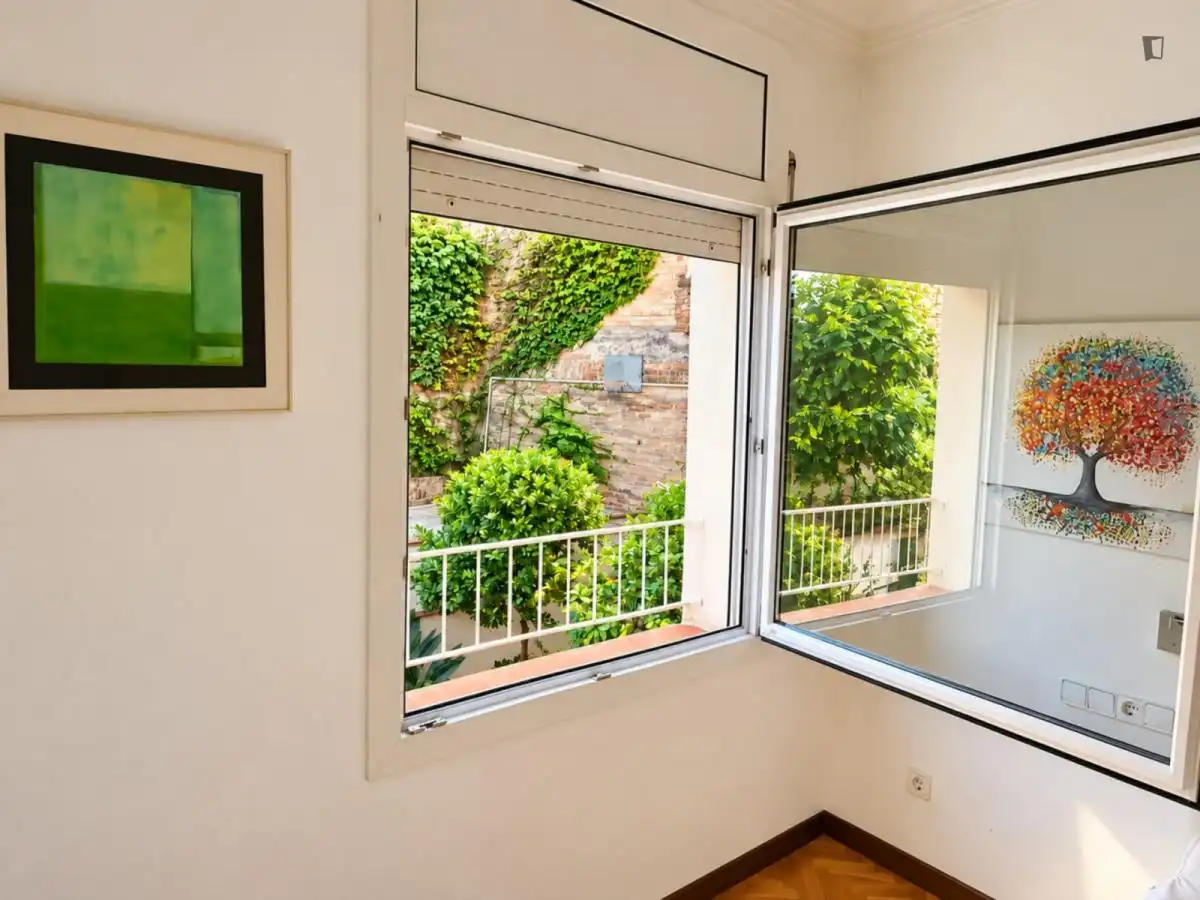 Balcony of Study for rent in Sarrià - Sant Gervasi