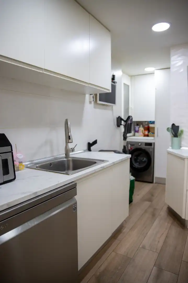 Kitchen of Flat for sale in Getafe  with Air Conditioner, Heating and Balcony