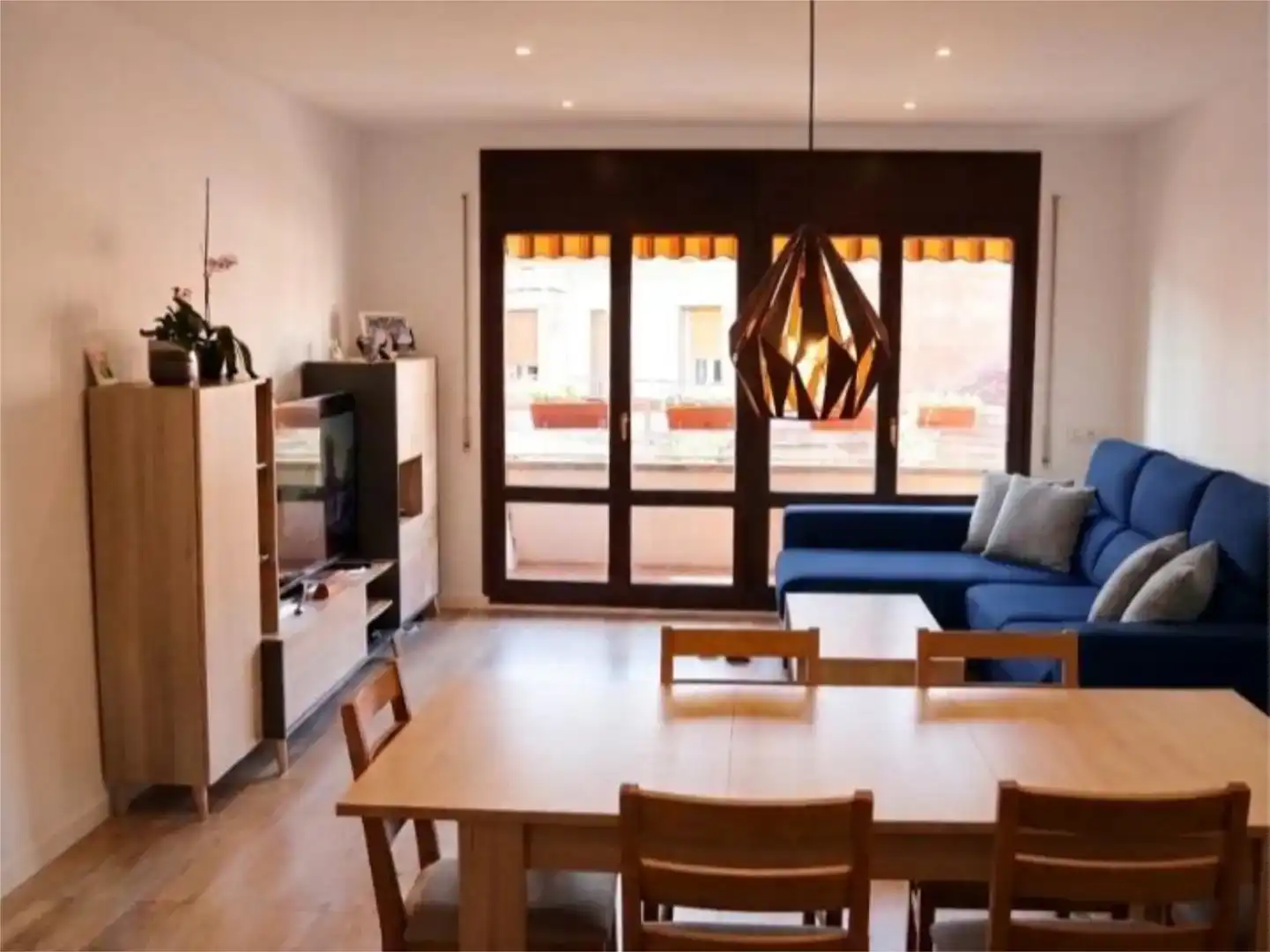Sala d'estar de Pis en venda en  Lleida Capital amb Aire condicionat i Balcó