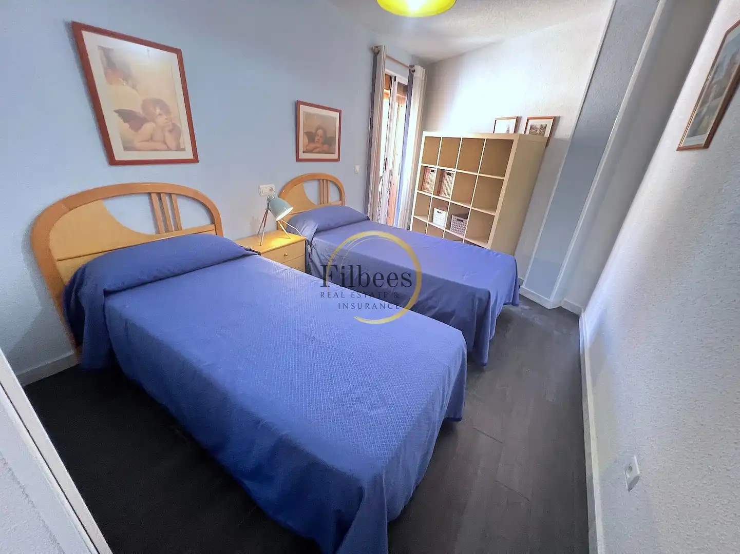 Habitación de Apartamento en venta en Mazarrón con Aire acondicionado, Calefacción y Jardín privado