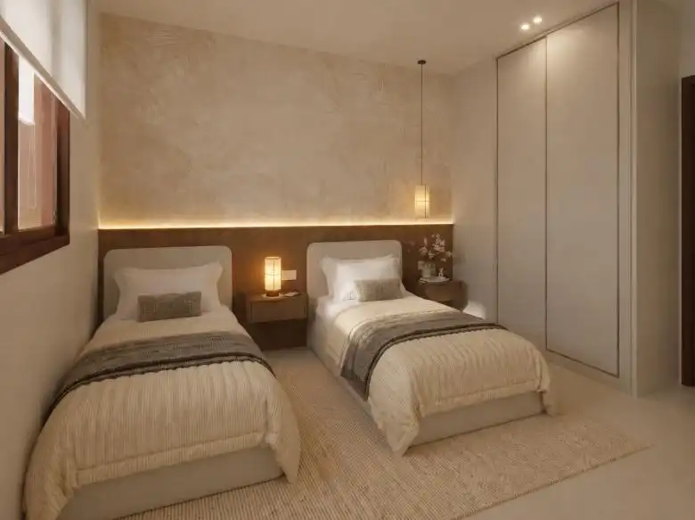 Habitación de Apartamento en venta en Santa Pola con Calefacción, Jardín privado y Terraza