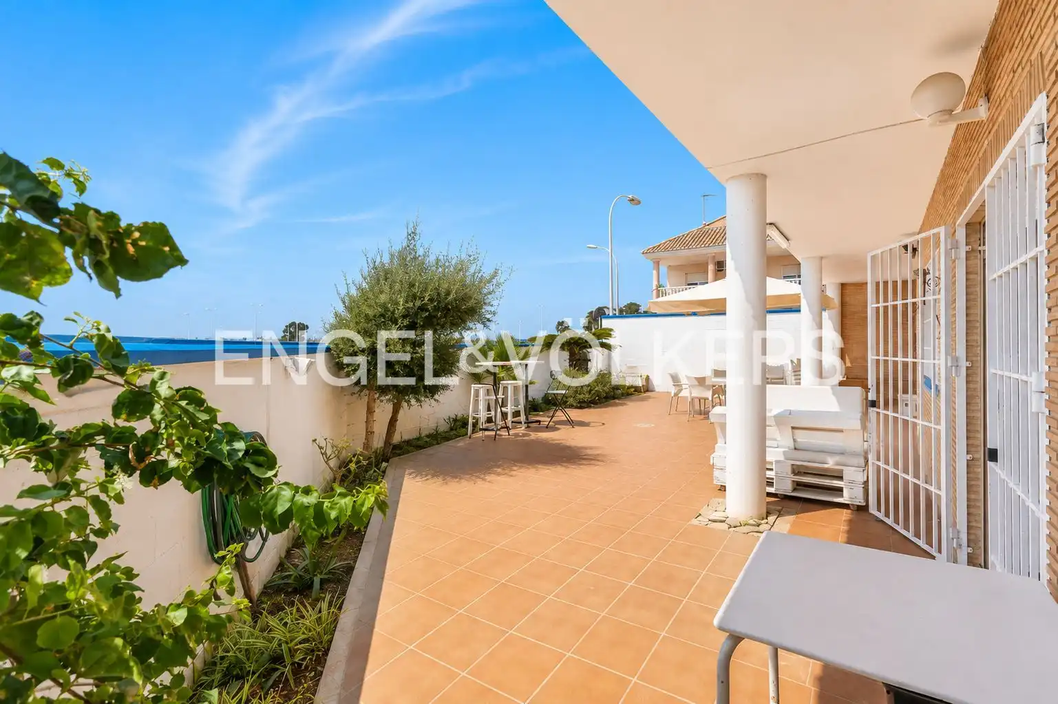 Terraza de Casa adosada de alquiler en Puçol con Calefacción, Jardín privado y Terraza