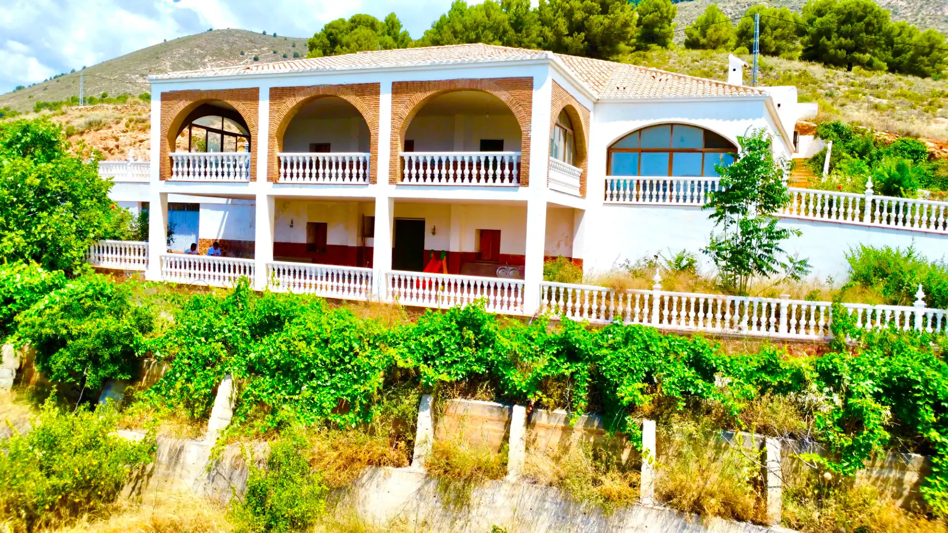 Exterior view of Houses for sale in Laujar de Andarax  with Air Conditioner, Private garden and Terrace