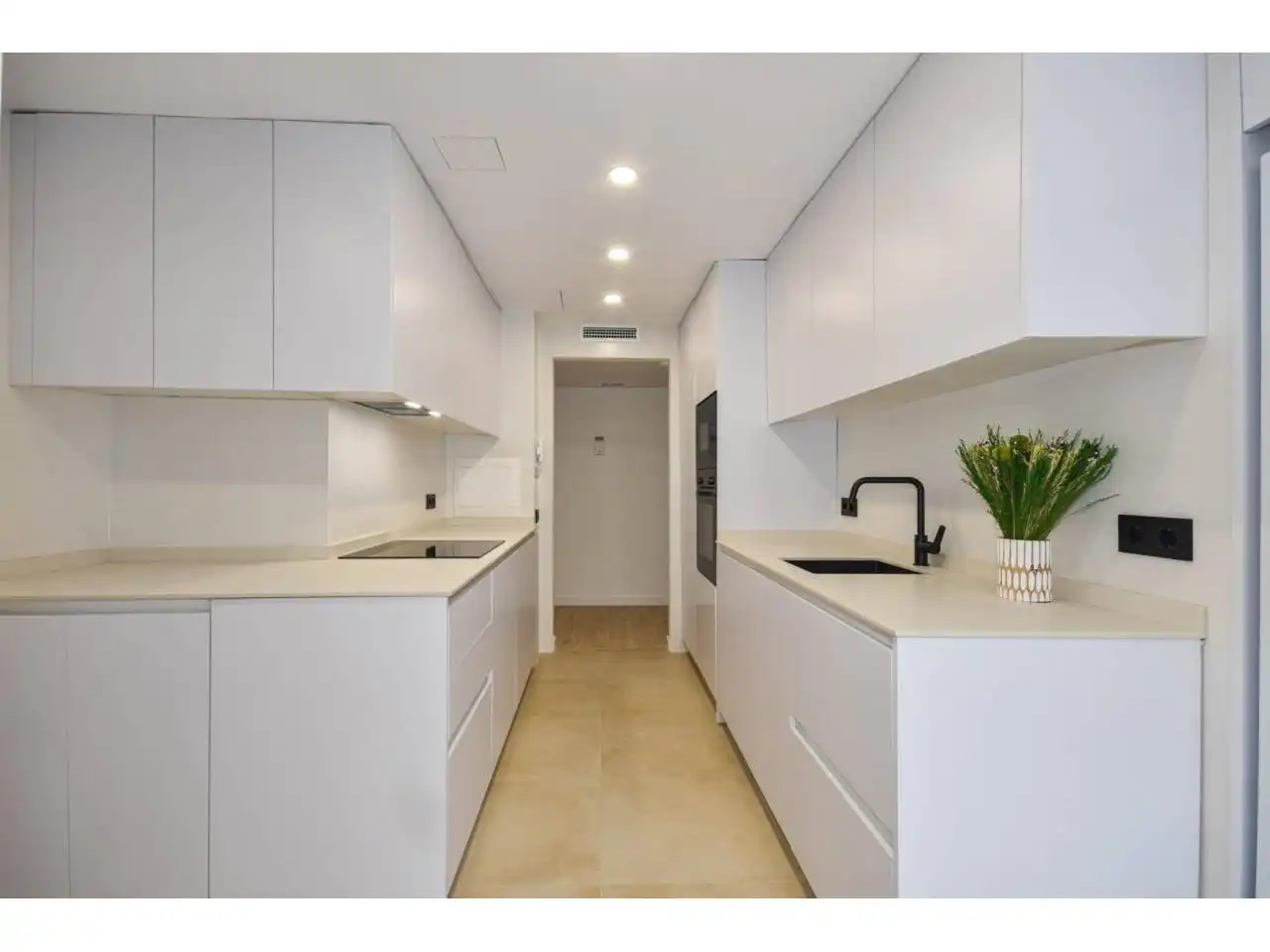 Cocina de Piso en venta en Barcelona con Calefacción, Parquet y Balcón