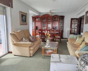 Living room of Flat for sale in León Capital   with Heating, Parquet flooring and Terrace