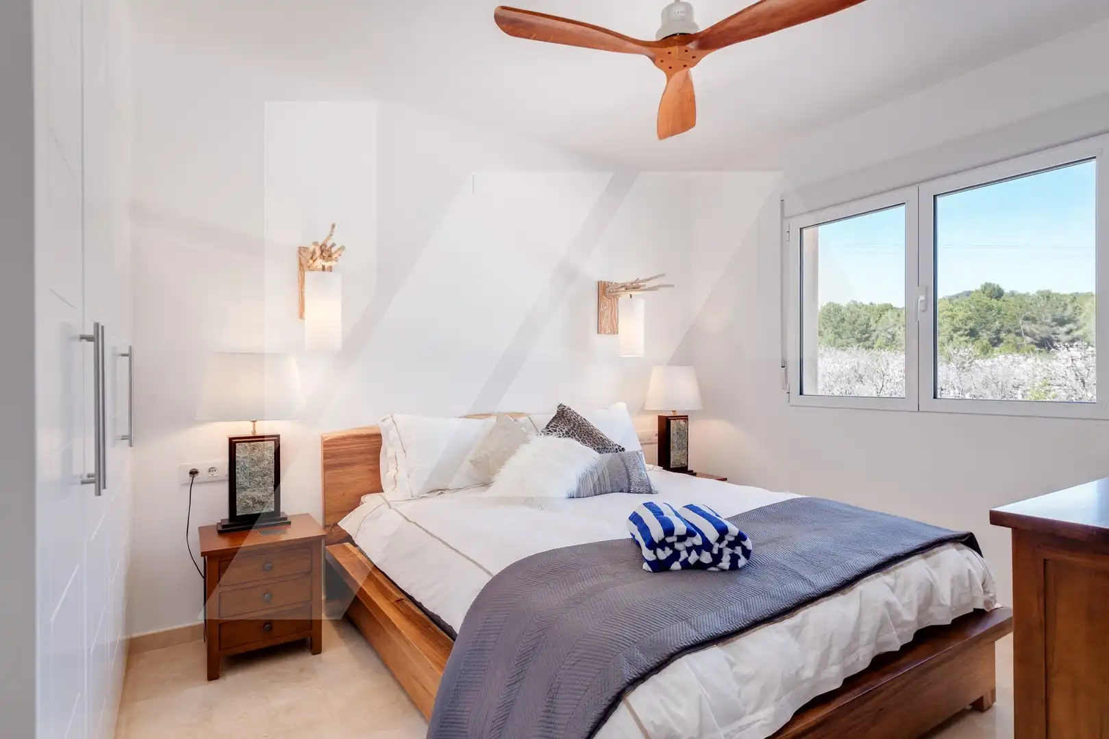 Bedroom of Houses for sale in Jávea / Xàbia  with Air Conditioner, Heating and Private garden