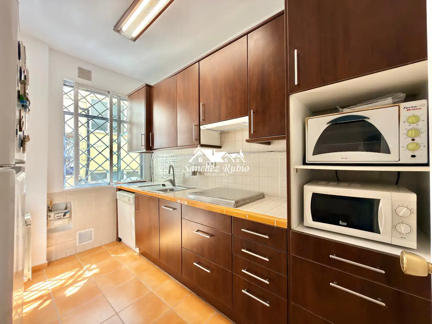 Cocina de Piso de alquiler en Torrelodones con Calefacción, Parquet y Terraza
