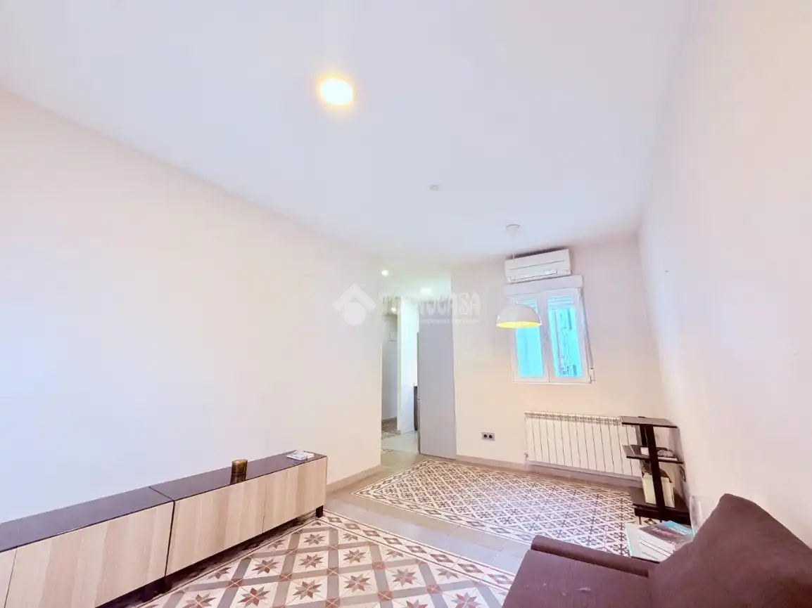 Sala de estar de Piso en venta en Madrid con Aire acondicionado, Calefacción y Balcón
