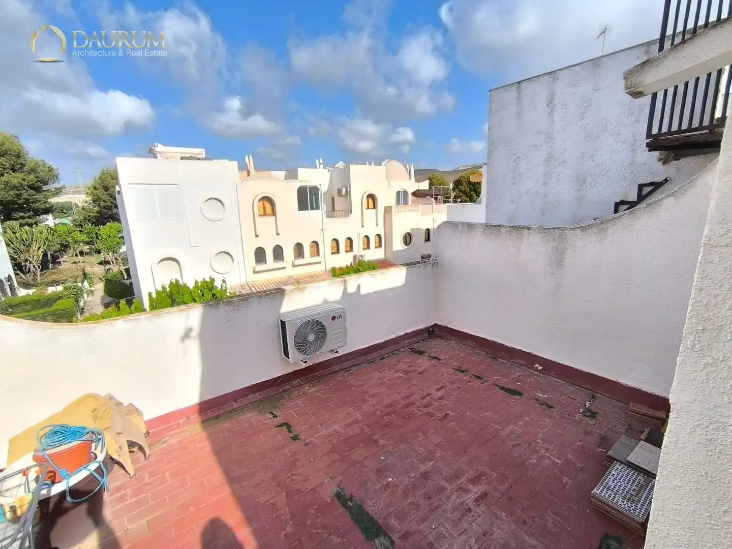 Terrace of Detached homes for sale in El Campello  with Air Conditioner, Terrace and Swimming Pool
