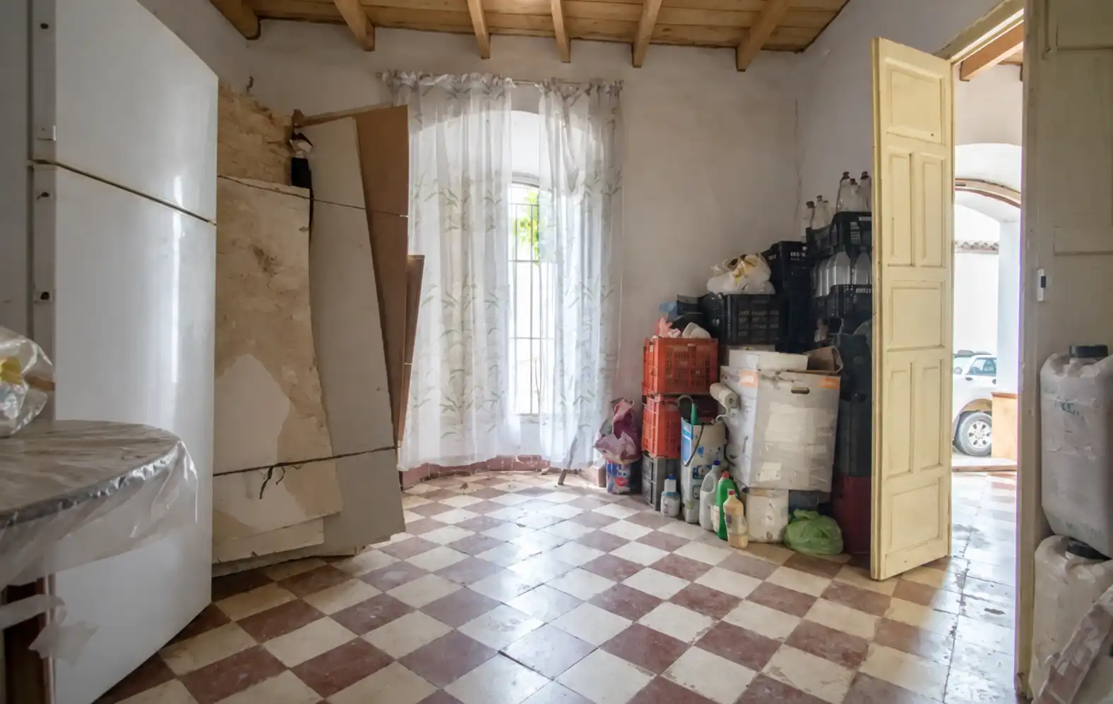 Cuina de Casa o xalet en venda en Almadén de la Plata