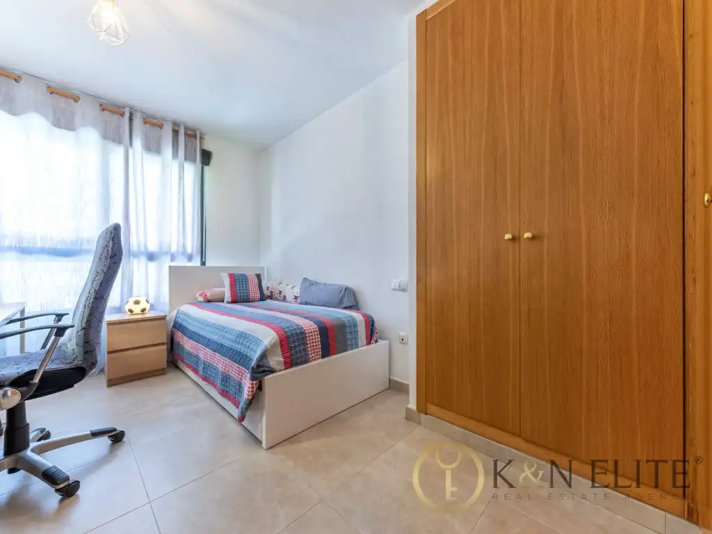 Bedroom of Flat for sale in Alicante / Alacant  with Air Conditioner, Private garden and Terrace