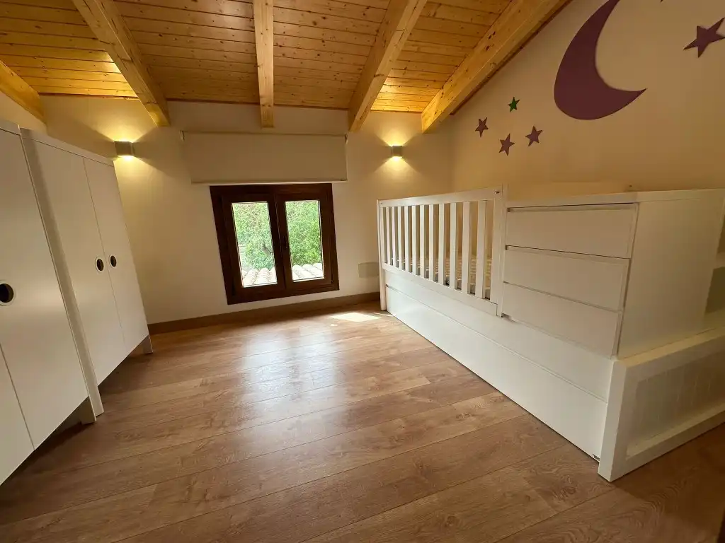 Habitación de Finca rústica de alquiler en Sencelles con Terraza y Piscina