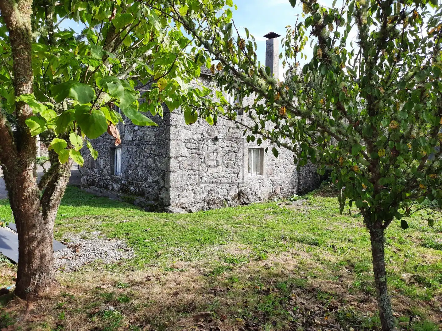 Jardí de Finca rústica en venda en As Pontes de García Rodríguez  amb Jardí privat