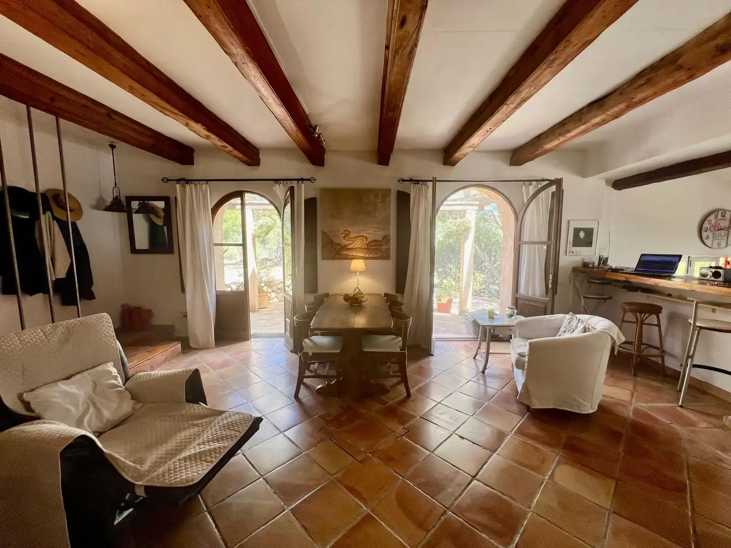 Sala d'estar de Finca rústica en venda en Andratx amb Traster