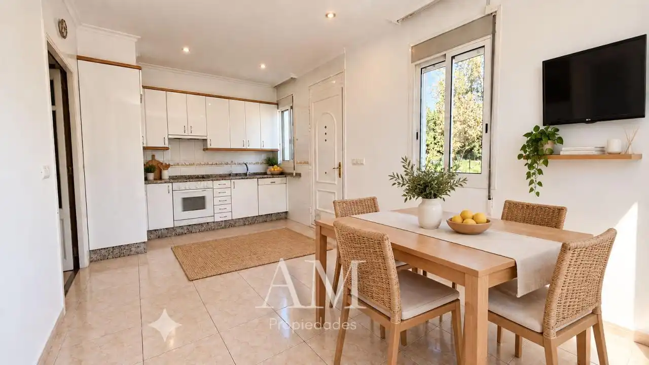 Cocina de Casa o chalet en venta en Vigo  con Calefacción, Jardín privado y Terraza