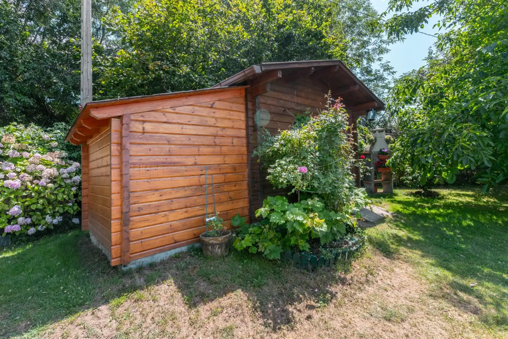Jardín de Casa o chalet en venta en Siero con Calefacción, Jardín privado y Terraza