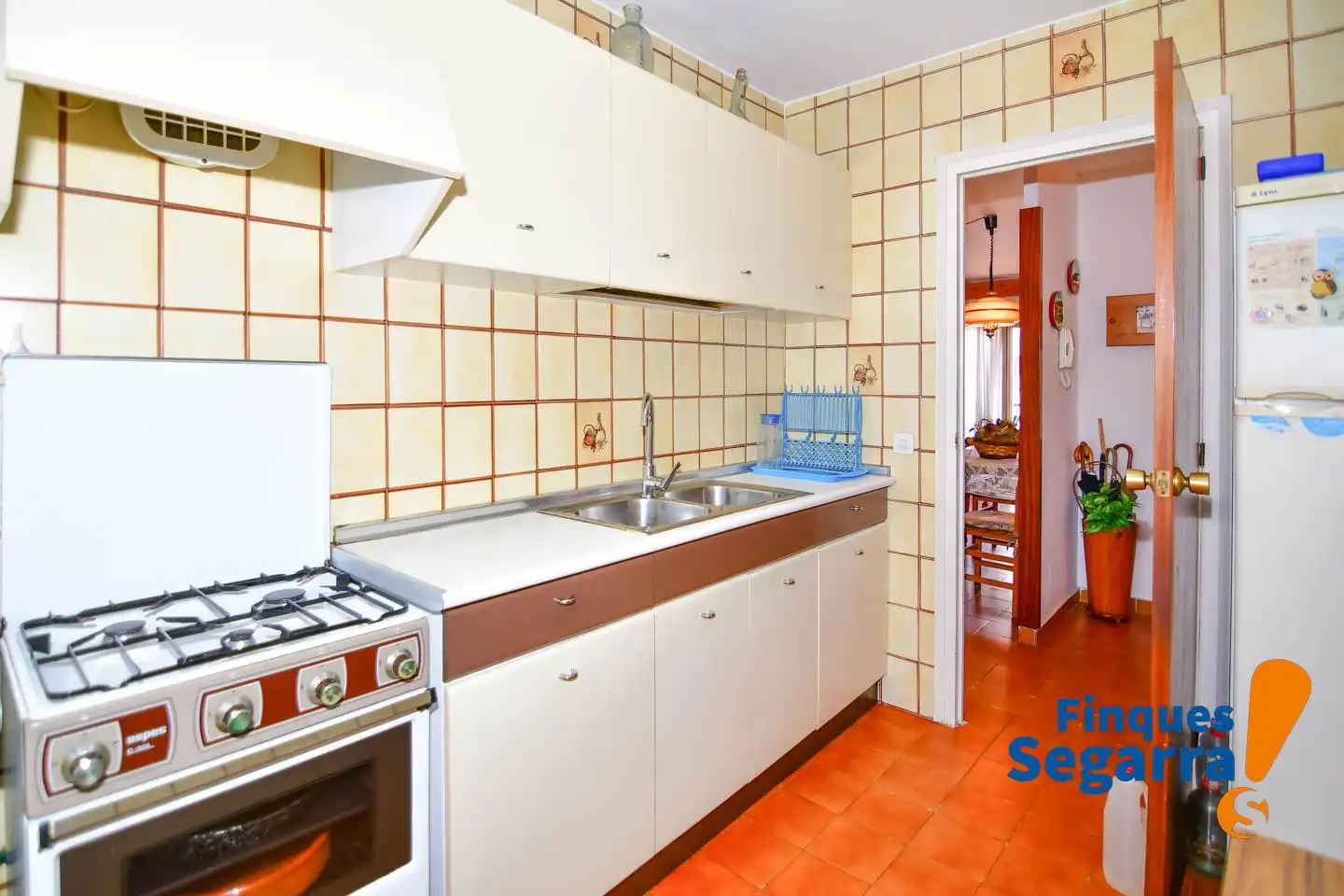 Kitchen of Flat for sale in El Vendrell  with Terrace and Furnished