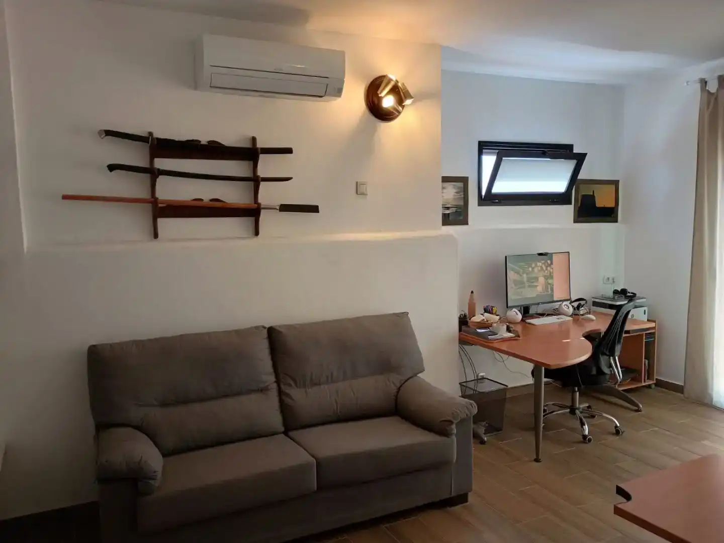 Sala d'estar de Casa o xalet en venda en Yaiza amb Aire condicionat i Balcó