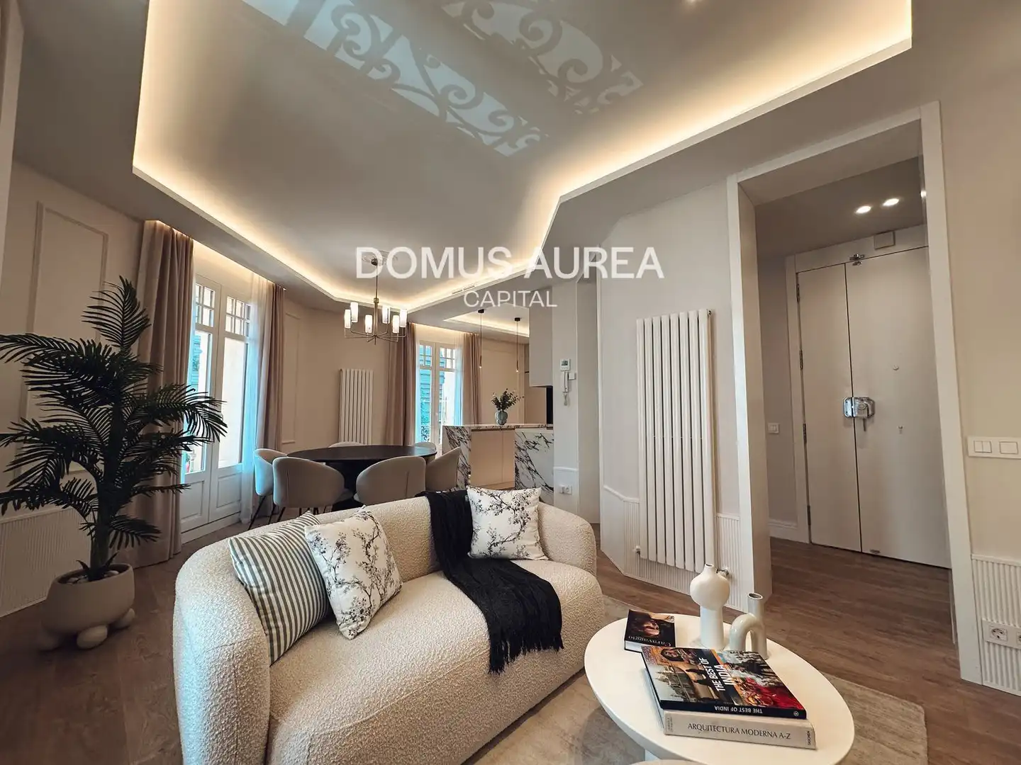 Sala de estar de Piso en venta en Madrid con Aire acondicionado, Calefacción y Amueblado