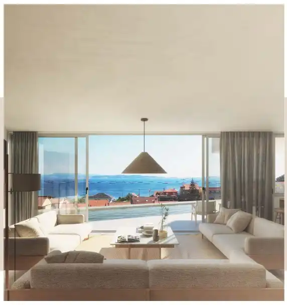 Sala d'estar de Casa o xalet en venda en Ribeira amb Aire condicionat, Calefacció i Jardí privat