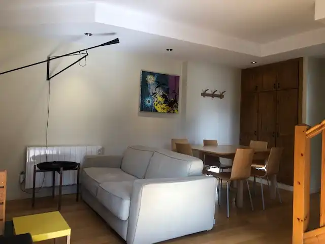 Sala d'estar de Àtic en venda en Alt Àneu amb Calefacció i Moblat