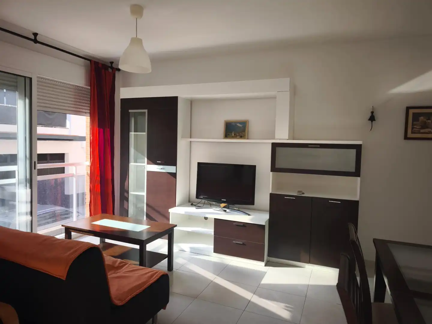 Sala de estar de Piso en venta en La Ràpita con Aire acondicionado, Calefacción y Amueblado