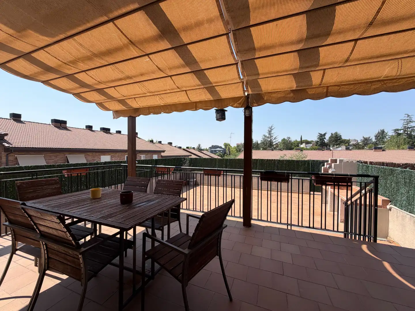 Terraza de Casa o chalet en venta en Colmenar Viejo con Calefacción, Jardín privado y Terraza