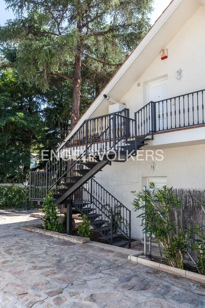 Exterior view of Houses for rent in Madrid  with Air Conditioner, Heating and Private garden