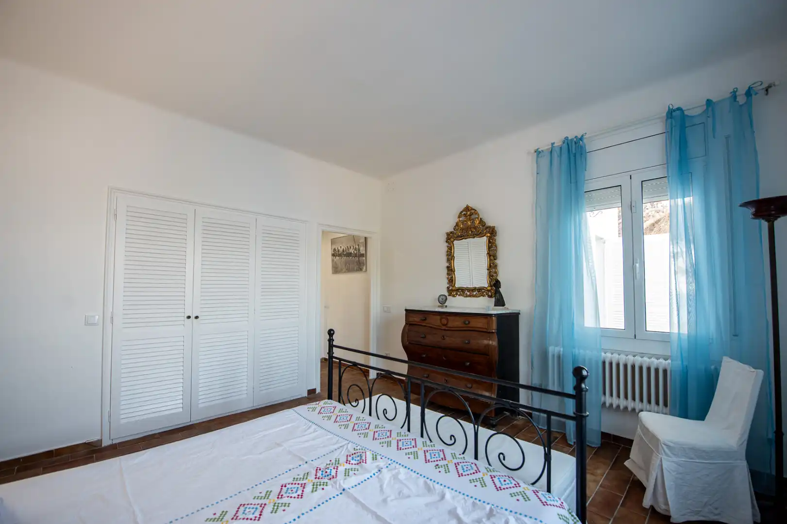 Dormitori de Casa o xalet de lloguer en Sant Feliu de Guíxols amb Calefacció, Jardí privat i Moblat