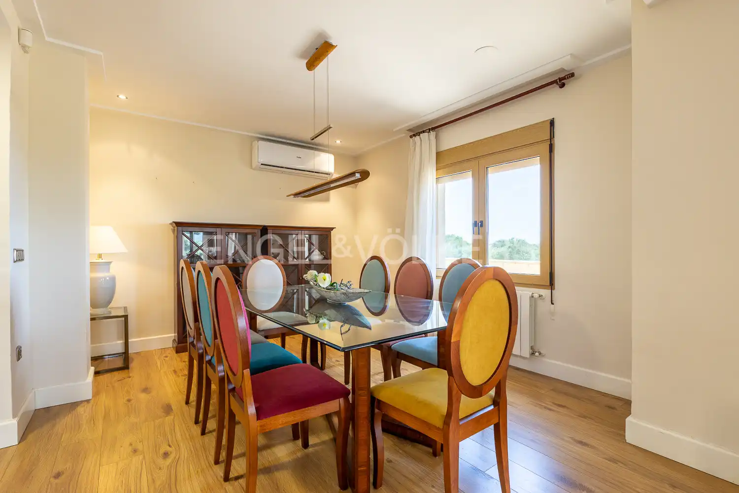 Dining room of Houses for sale in Ontinyent  with Air Conditioner, Heating and Private garden