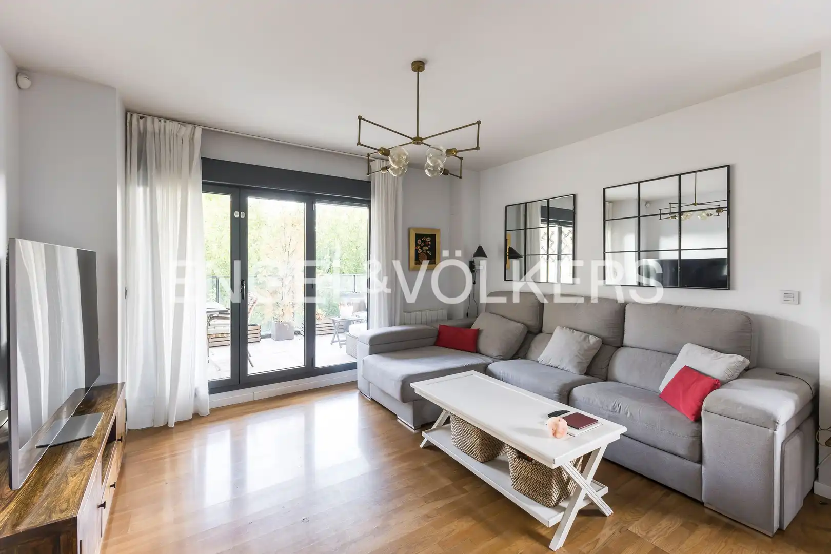 Sala de estar de Piso en venta en Barajas