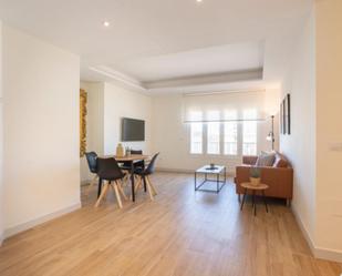 Living room of Apartment to rent in Málaga Capital  with Air Conditioner, Heating and Furnished