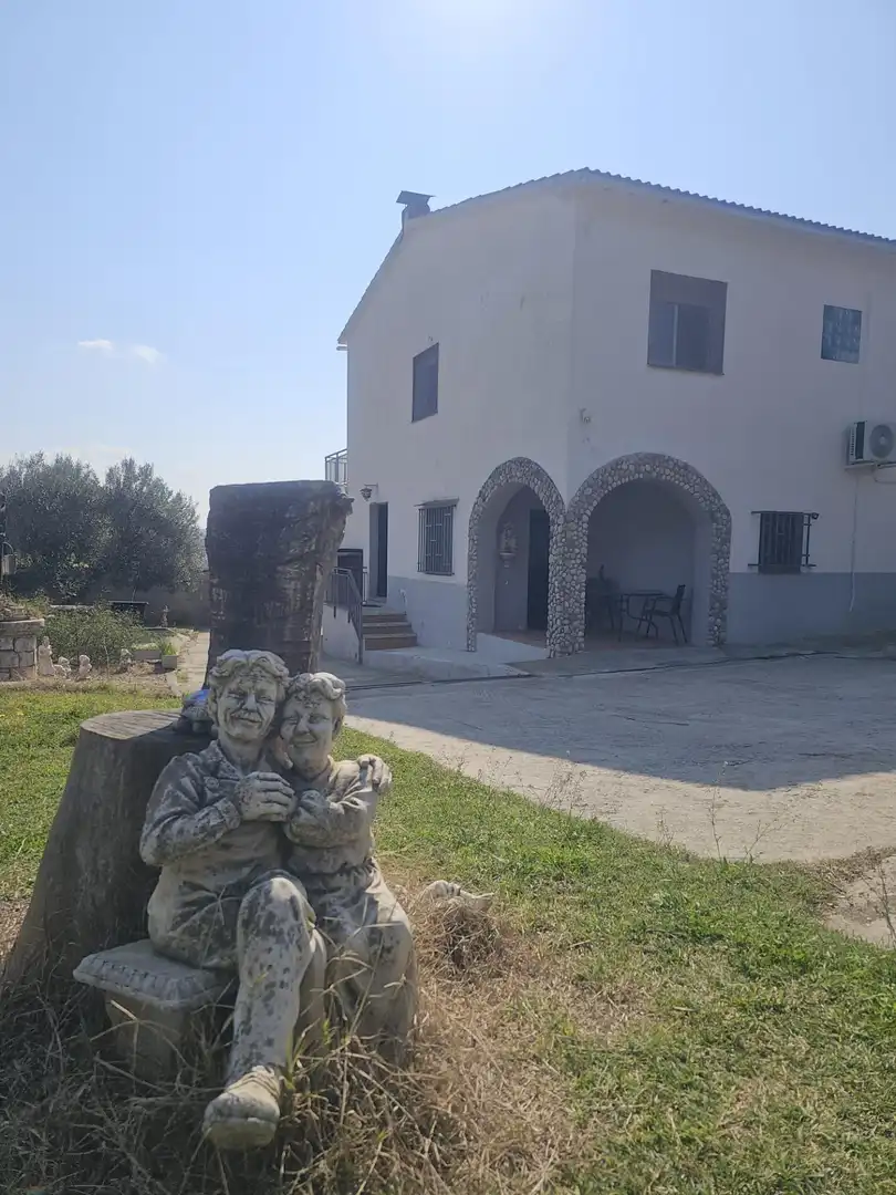 Vista exterior de Casa o chalet en venta en Esparreguera con Jardín privado, Terraza y Piscina