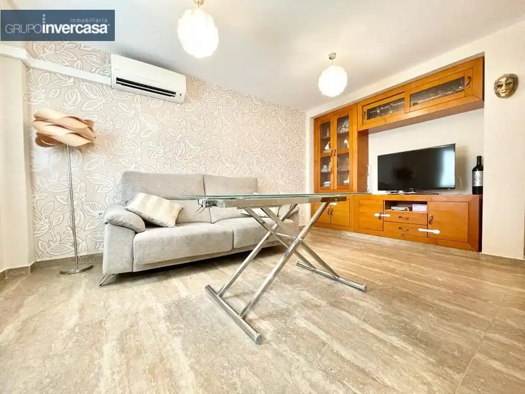 Wohnzimmer von Wohnung zur Miete in Manises mit Klimaanlage, Heizung und Möbliert