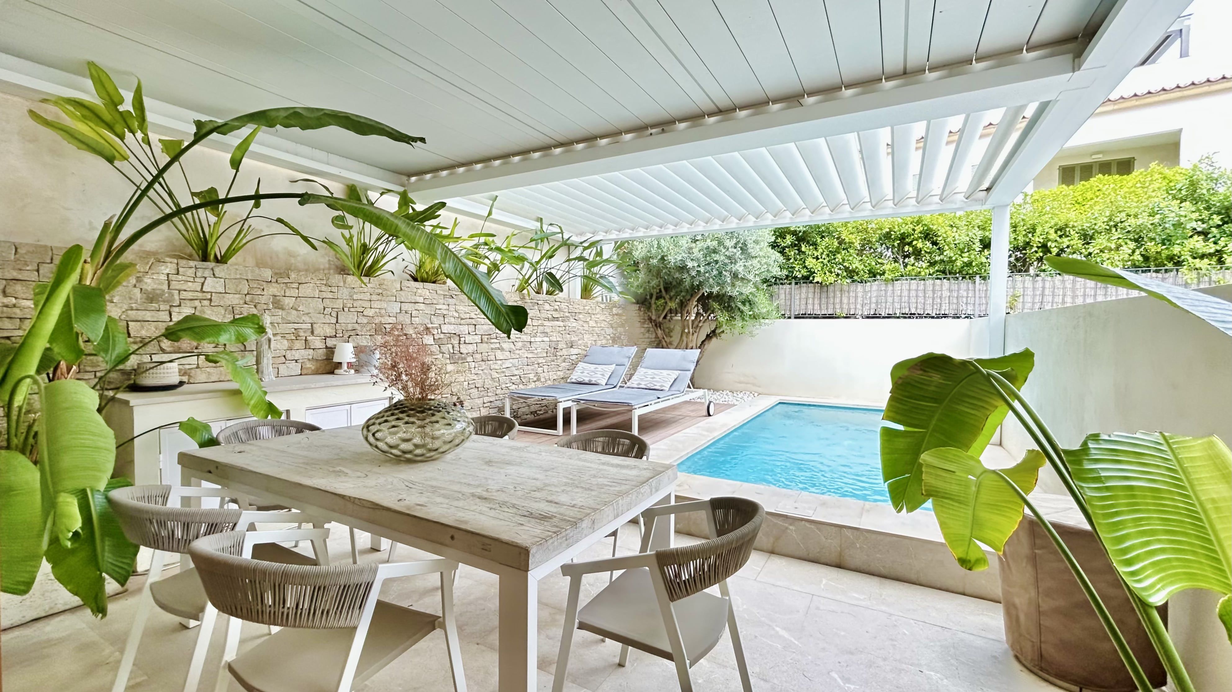 Terraza de Casa adosada en venta en  Palma de Mallorca con Aire acondicionado y Piscina