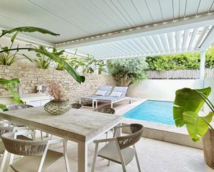 Terrace of Single-family semi-detached for sale in  Palma de Mallorca  with Air Conditioner and Swimming Pool