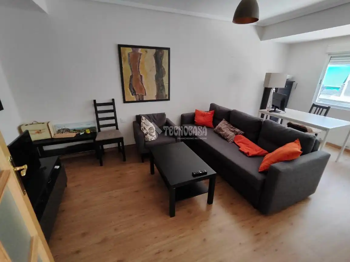 Living room of Flat for sale in Valencia  with Parquet flooring and Terrace
