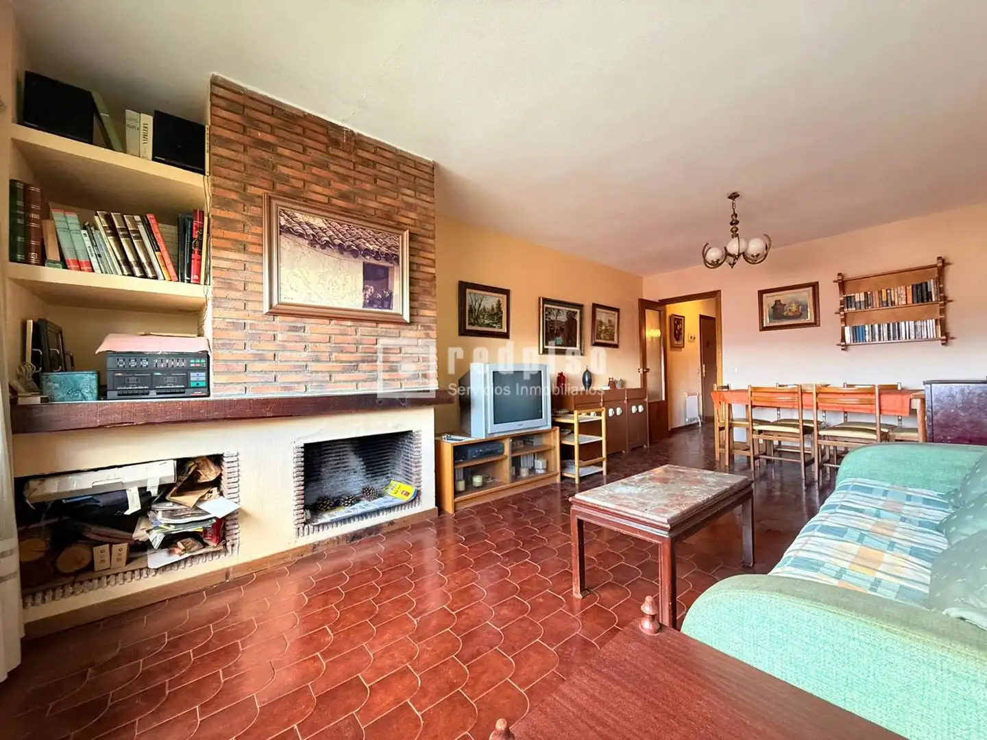 Living room of Flat for sale in Collado Villalba  with Heating, Terrace and Storage room