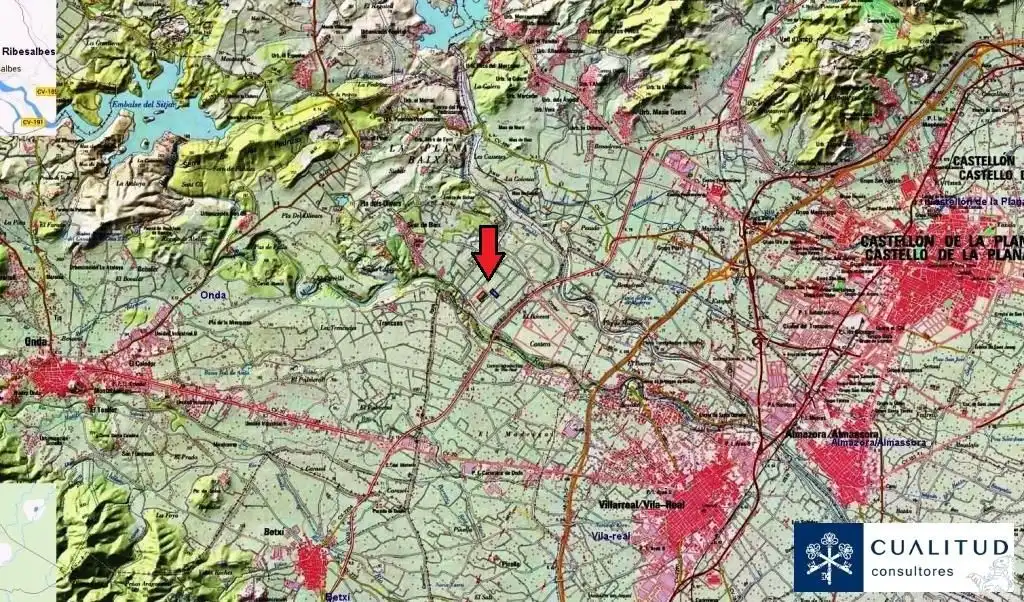 Industrial land for sale in Onda, imagen 8